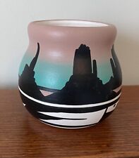 Native American Cedar Mesa Signed Pottery High Plateau Desert Mountain Colorful picture