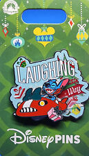 Disney Pins Stitch Christmas Laughing all the Way Disneyland World Parks New picture