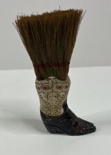 Vintage Cowboy Boot Clothes Brush Whisk Broom Novelty NICE 6'' picture