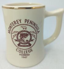 Vintage Monterey Peninsula College Mug WC Bunting Co. picture
