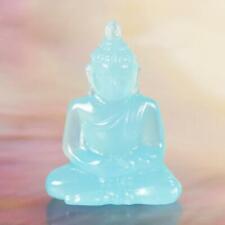 Miniature Image of the Buddha Sculpture Blue Garut Chalcedony Carving 9.40 cts picture