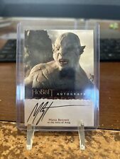 2014 Cryptozoic The Hobbit Manu Bennett Auto Azog A16 Unexpected Journey picture
