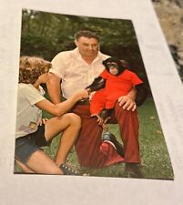 Chimp With Trainer Bernie Hohl, Fairyland Forest, Conneaut Lake Park PA 1960s picture