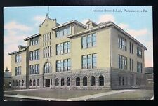 Postcard Punxsutawney PA - Jefferson School picture