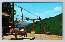 NC- North Carolina, Summit Terminal Of Sky High Chair Lift, Vintage Postcard picture