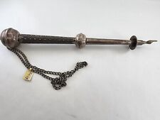 Vintage Sterling Silver Yad Torah Pointer - 11 Inch picture