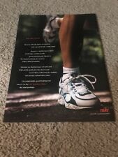 Vintage 1998 NIKE AIR STRUCTURE TRIAX Running Shoes Poster Print Ad 1990s RARE picture