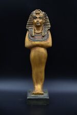 OWN ONE OF RARE ANCIENT ANTIQUES Of Tutankhamun Statue Covered With Gold Leaf BC picture