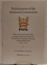 The George Washington Masonic National Memorial Cornerstone Rededication picture