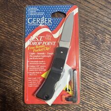 Gerber LST 400 w/ Pocket Clip Vtg Knife Discontinued USA New In Package picture