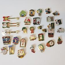Lot Of 31 Holiday 1996 Summer Olympics Pins Christmas Happy New Years Vintage  picture