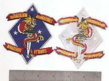 #108 USMC 1ST BN. 4TH MARINES PATCH picture