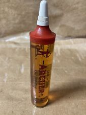 ARCHER HOUSEHOLD OIL NET 1.5 FL OZ FIRE ARMS, FISHING REELS 60 YEARS- 1929-1989 picture