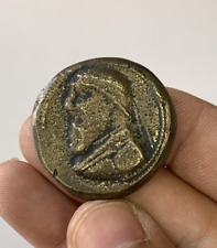Ancient Parthian king Mithradates II Silver Unique Big Coin picture