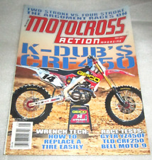 MOTOCROSS ACTION MAGAZINE MAY 2011 Windham Honda crf450r supercross gytr yz450f picture