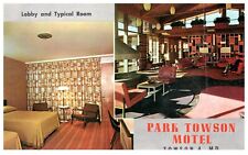Postcard Park Towson Maryland Motel People Vintage PC 1970s Interior View-J2-128 picture