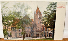 Antique Jewish Postcard Temple Berith Kodesh Rochester New York Judaica American picture