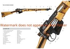 Exposed Poster Lee Enfield SMLE Gun Rifle British Empire 303 WWI WW1 Print Art picture