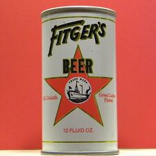 Fitger's Beer 1970 White Air-Filled 12 oz Can Duluth Schell Minnesota 096 A/F HG picture