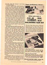1967 Print Ad Weller Electric Corp Dual Heat Soldering Gun Kit Home Decorating picture