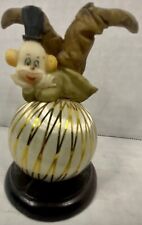 Vintage DaVar Ceramic Clown Figurine 4 Inches Tall picture