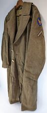 WWII Named PFC USAAF Glider Air Force 1941 Albert Turner Overcoat 38R Vintage picture