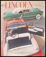 1953 Lincoln Large Brochure, Capri, Cosmopolitan picture