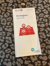 BRITISH RAIL NETWORK RAIL MAP AND GUIDE , BIRMINGHAM picture