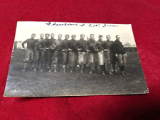 FOOTBALL TEAM Antique Real Photo Postcard RPPC Southwest Iowa Champions 1913 picture