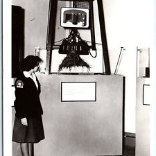 c1940s Chicago Science Museum Commercial Magnet Tour EKC RPPC Photo Postcard A92 picture
