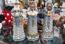Jim Shore Nativity Bearing Gifts Three Wisemen Figurines 2007 / 4007982 picture