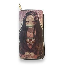 Demon Slayer Nezuko Wallet Women’s With Coin, Currency And Card Slots NWOT. picture