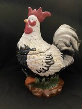 large rooster cookie jars vintage, Made In China, Stands 12 In Tall picture