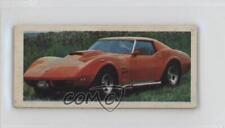 1970s Cars Menko Thin Chevrolet Corvette Stingray 0v7a picture