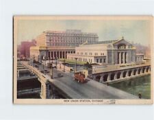 Postcard New Union Station, Chicago, Illinois picture