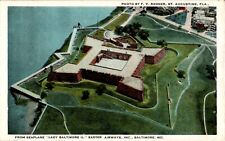 Aerial View, Lady Baltimore II, Easter Airways, Baltimore, Maryland MD Postcard picture