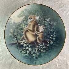 THE GOLDEN MONKEY Plate China's Natural Treasures #6 T.C. Chiu Knowles China picture