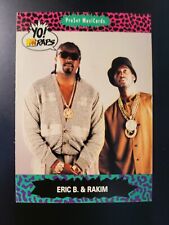 1991 ProSet MusiCards YO MTV Raps Eric B Rakim RC card #31 picture