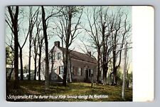 Schuylerville NY-New York, the Burton House, Vintage Souvenir Postcard picture