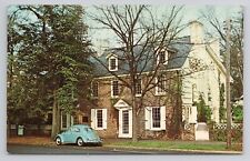 Ridgely House on The Green Dover Delaware Chrome Postcard 758 picture