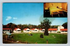 Wickford RI-Rhode Island, Gray's Motor Village, Advertising Vintage Postcard picture