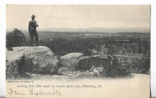 VTG Postcard-1906 Looking From Little Round Top To Devil's Den, Gettysburg, PA picture
