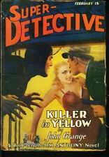 Super-Detective--February 1941--Pulp Magazine----G/VG picture