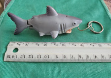 Shark Week Hungry Shark Eating Swimmer Pull Cord String Keychain - Not working picture