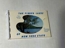 The Finger Lakes Of New York State Mini Postcard Album  picture