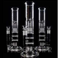 14” Tall Water Pipe with Quadruple Percolation 18mm joint attachment  picture
