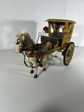 Vintage Colorful Sicilian Horse and Cart Folk Art- 10” picture