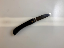 Vintage United Cutlery Folding Sodbuster Knife Italy Black Handle UC771 Rosterei picture