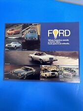 1976 Ford Original Dealer Sales Brochure Mustang Granada, Pinto, Thunderbird picture