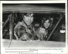 1976 Press Photo John Travolta & Nancy Allen in 